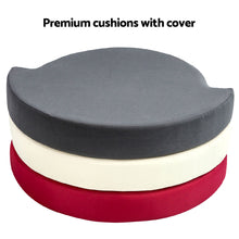 Load image into Gallery viewer, Gardeon 4 Piece PE Wicker Outdoor Chair Bar Lounge Set - Black
