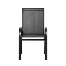 Load image into Gallery viewer, Gardeon 6X Outdoor Stackable Chairs Lounge Chair Bistro Set Patio Furniture
