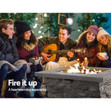 Load image into Gallery viewer, Grillz Stone Base Outdoor Patio Heater Fire Pit Table

