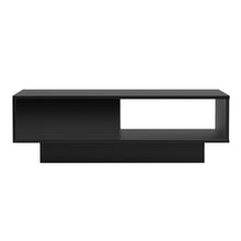 Load image into Gallery viewer, Artiss Coffee Table LED Lights High Gloss Storage Drawer Modern Furniture Black

