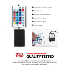 Load image into Gallery viewer, Artiss Coffee Table LED Lights High Gloss Storage Drawer Modern Furniture Black
