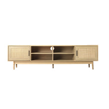 Load image into Gallery viewer, Artiss TV Cabinet Entertainment Unit Storage Cabinets Rattan Wooden 180CM
