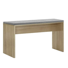 Load image into Gallery viewer, Artiss Dining Bench NATU Upholstery Seat Stool Chair Cushion Kitchen Furniture Oak 90cm
