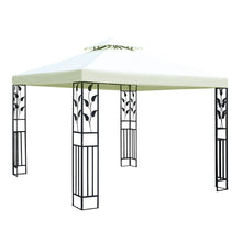 Load image into Gallery viewer, Instahut Gazebo 3x3m Party Marquee Outdoor Wedding Event Tent Iron Art Canopy White
