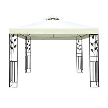 Load image into Gallery viewer, Instahut Gazebo 3x3m Party Marquee Outdoor Wedding Event Tent Iron Art Canopy White
