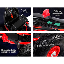Load image into Gallery viewer, Rigo Kids Pedal Go Kart Car Ride On Toys Racing Bike Rubber Tyre
