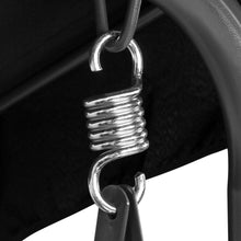 Load image into Gallery viewer, Gardeon Outdoor Swing Chair Hammock 3 Seater Canopy Black
