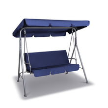 Load image into Gallery viewer, Gardeon Canopy Swing Chair - Navy
