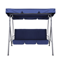 Load image into Gallery viewer, Gardeon Canopy Swing Chair - Navy
