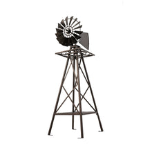 Load image into Gallery viewer, Garden Windmill 120cm Metal Ornaments Outdoor Decor Ornamental Wind Mill
