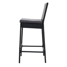 Load image into Gallery viewer, Gardeon 2 Outdoor Bar Stools - Wicker-Furniture-The White Mall
