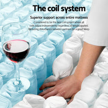 Load image into Gallery viewer, Giselle Bedding Mykonos Euro Top Pocket Spring Mattress 30cm Thick – Queen-Furniture-The White Mall
