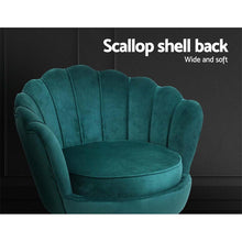 Load image into Gallery viewer, Green Luxurious Velvet Accent Armchair-Furniture-The White Mall
