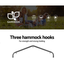 Load image into Gallery viewer, Gardeon Outdoor Hammock Chair with Stand Swing Hanging Hammock Garden Cream
