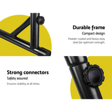 Load image into Gallery viewer, Gardeon Outdoor Hammock Chair with Steel Stand Tassel Hanging Rope Hammock Cream
