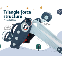 Load image into Gallery viewer, Keezi Kids Slide Set Indoor Outdoor Playground Basketball Hoop Ring Toddler
