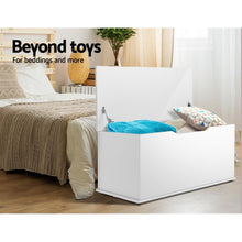 Load image into Gallery viewer, Keezi Linen Storage Kids Toy Box Storage Ottoman Bench-Baby &amp; Kids-The White Mall
