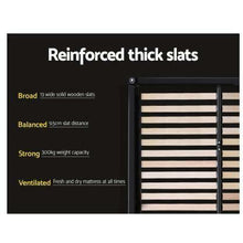 Load image into Gallery viewer, King Grey Storage Bed Frame Fabric Artiss Issa With Lift Storage-Artiss-The White Mall
