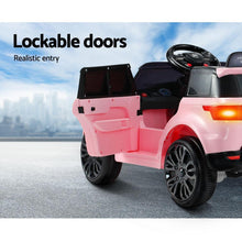 Load image into Gallery viewer, Luxury Kids Land Rover 12V Electric Car Toy Pink-Baby &amp; Kids-The White Mall

