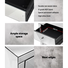 Load image into Gallery viewer, Artiss Mirrored Furniture Dressing Console Hallway Hall Table Sidebaord Drawers
