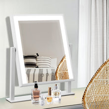 Load image into Gallery viewer, Embellir LED Makeup Mirror Hollywood Standing Mirror Tabletop Vanity White
