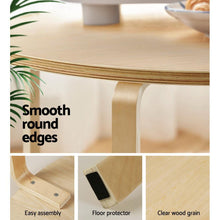 Load image into Gallery viewer, Nordic Wood Nesting Coffee Side End Table-Furniture-The White Mall
