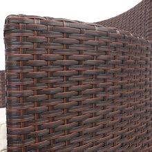 Load image into Gallery viewer, Gardeon 3 Piece Wicker Outdoor Furniture Set - Brown

