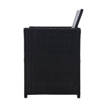 Load image into Gallery viewer, Gardeon Patio Furniture Dining Chairs Table Patio Setting Bistro Set Wicker Tea Coffee Cafe Bar Set
