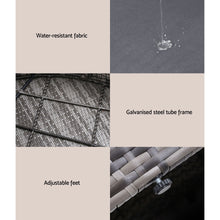 Load image into Gallery viewer, Gardeon Outdoor Lounge Setting Sofa Patio Furniture Wicker Garden Rattan Set Day Bed Grey
