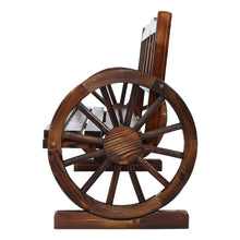 Load image into Gallery viewer, Gardeon Garden Bench Wooden Wagon Chair 3 Seat Outdoor Furniture Backyard Lounge Charcoal
