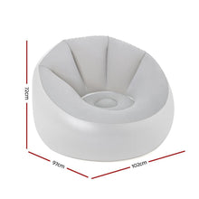 Load image into Gallery viewer, Bestway Indoor Outdoor Inflatable Seat LED Light Chair-Pool Chair-The White Mall
