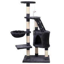 Load image into Gallery viewer, i.Pet Cat Tree 120cm Trees Scratching Post Scratcher Tower Condo House Furniture Wood Multi Level
