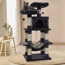 Load image into Gallery viewer, i.Pet Cat Tree Trees Scratching Post Scratcher Tower Condo House Furniture Wood
