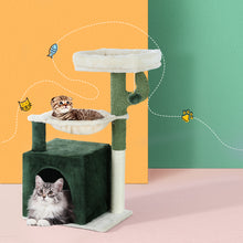 Load image into Gallery viewer, i.Pet Cat Tree Tower Scratching Post Scratcher Wood Condo Bed Toys House 78cm
