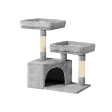 Load image into Gallery viewer, i.Pet Cat Tree Tower Scratching Post Scratcher Wood Condo House Bed Trees 69cm
