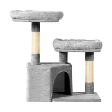 Load image into Gallery viewer, i.Pet Cat Tree Tower Scratching Post Scratcher Wood Condo House Bed Trees 69cm
