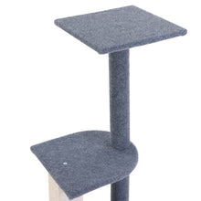 Load image into Gallery viewer, i.Pet Cat Tree 124cm Trees Scratching Post Scratcher Tower Condo House Furniture Wood Steps
