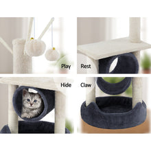 Load image into Gallery viewer, i.Pet Cat Tree Scratching Post 76cm Scratcher Tower Condo House Hanging toys
