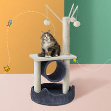 Load image into Gallery viewer, i.Pet Cat Tree Scratching Post 76cm Scratcher Tower Condo House Hanging toys
