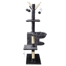 Load image into Gallery viewer, i.Pet Cat Tree 140cm Trees Scratching Post Scratcher Tower Condo House Furniture Wood
