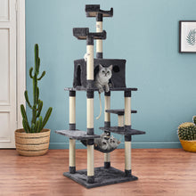 Load image into Gallery viewer, i.Pet Cat Tree 184cm Trees Scratching Post Scratcher Tower Condo House Furniture Wood
