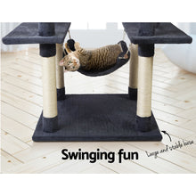 Load image into Gallery viewer, i.Pet Cat Tree 184cm Trees Scratching Post Scratcher Tower Condo House Furniture Wood

