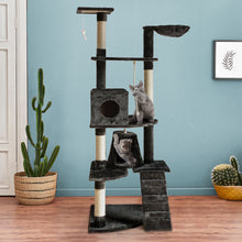 Load image into Gallery viewer, i.Pet Cat Tree 193cm Trees Scratching Post Scratcher Tower Condo House Furniture Wood
