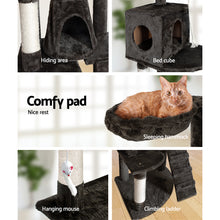 Load image into Gallery viewer, i.Pet Cat Tree 193cm Trees Scratching Post Scratcher Tower Condo House Furniture Wood
