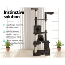 Load image into Gallery viewer, i.Pet Cat Tree 193cm Trees Scratching Post Scratcher Tower Condo House Furniture Wood
