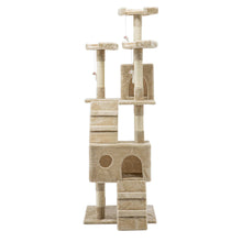 Load image into Gallery viewer, i.Pet Cat Tree 180cm Trees Scratching Post Scratcher Tower Condo House Furniture Wood Beige
