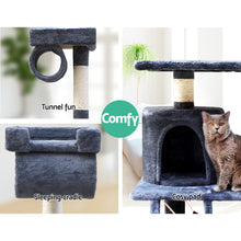 Load image into Gallery viewer, i.Pet Cat Tree 141cm Trees Scratching Post Scratcher Tower Condo House Furniture Wood
