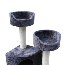 Load image into Gallery viewer, i.Pet Cat Tree Trees Scratching Post Scratcher Tower Condo House Grey 126cm

