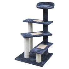 Load image into Gallery viewer, i.Pet Cat Tree 100cm Trees Scratching Post Scratcher Tower Condo House Furniture Wood Steps
