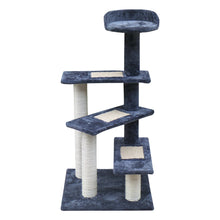 Load image into Gallery viewer, i.Pet Cat Tree 100cm Trees Scratching Post Scratcher Tower Condo House Furniture Wood Steps
